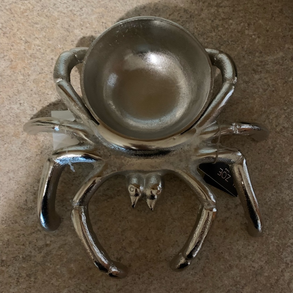 Silver Spider Dish. NWT.